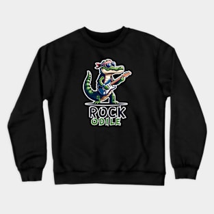 Crocodile Rock Star Crewneck Sweatshirt